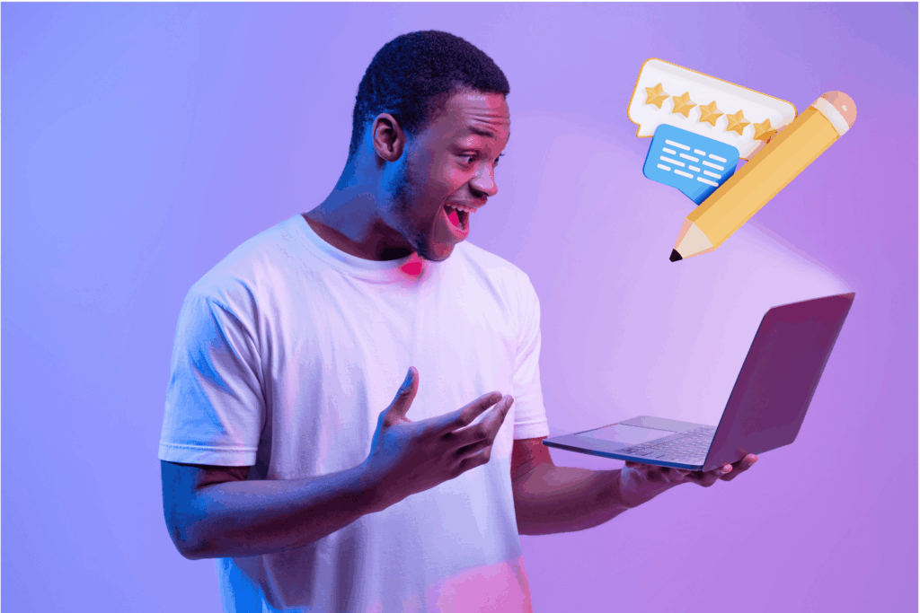 Étape 4 : recevoir les photos ou vidéos et laisser un avis sur Shoost